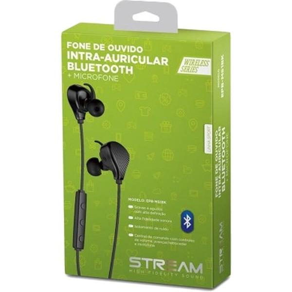 Imagem de Fone Elg Stream EPB-MS1BK Intra-Auricular com Microfone Preto