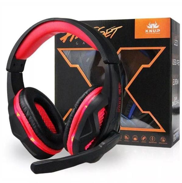 Imagem de Fone Gamer + Adap.ps4 Knup Kp396 Headfone Headset Gamer