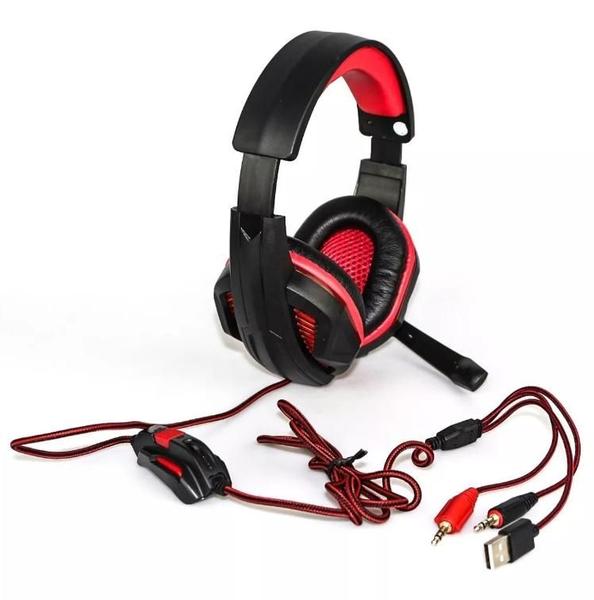 Imagem de Fone Gamer + Adap.ps4 Knup Kp396 Headfone Headset Gamer