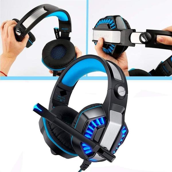 Imagem de Fone Gamer Headset Knup Kp-491 Led Pc Ps4 X One