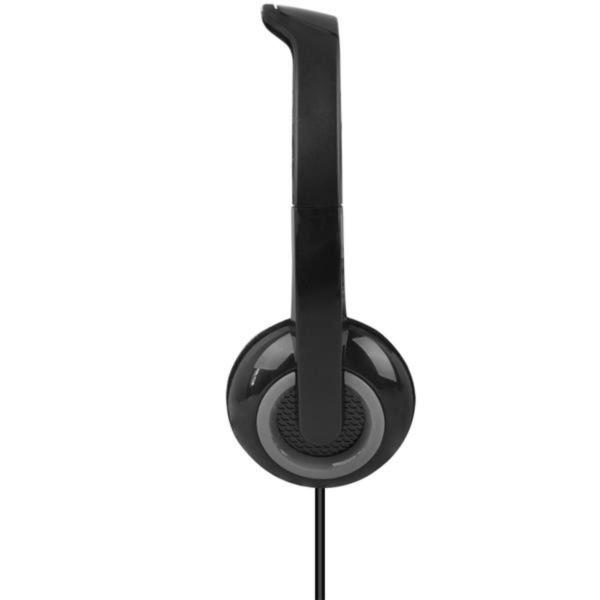 Imagem de Fone Headset Basic P3 Multilaser Preto E Cinza - Ph367