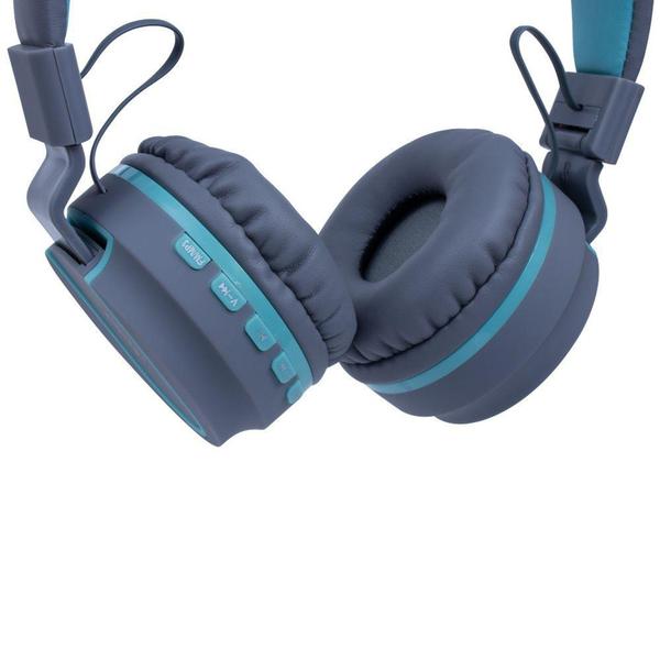 Imagem de Fone Headset Candy Bluetooth Azul Claro Hs310 - Oex