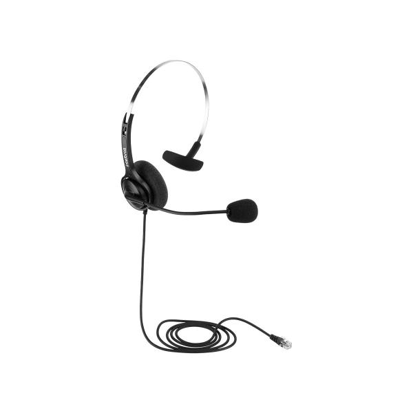 Imagem de Fone headset com microfone chs 40 rj9 - intelbras