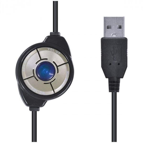 Imagem de Fone headset corp usb com microfone - preto - vk390