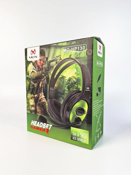 Imagem de Fone Headset Gamer Com Fio E Microfone Mox MO-HP130