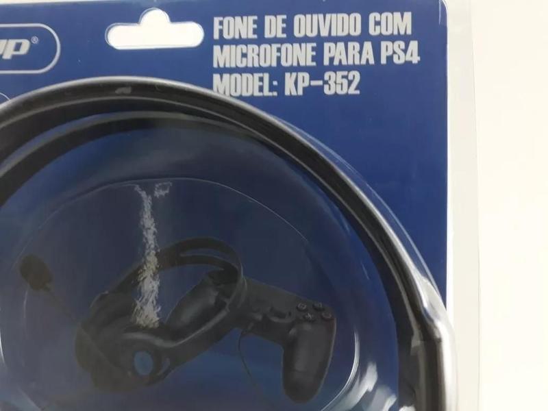 Imagem de Fone Headset Gamer Fone Para Playstation 4 Ps4 Com Microfone