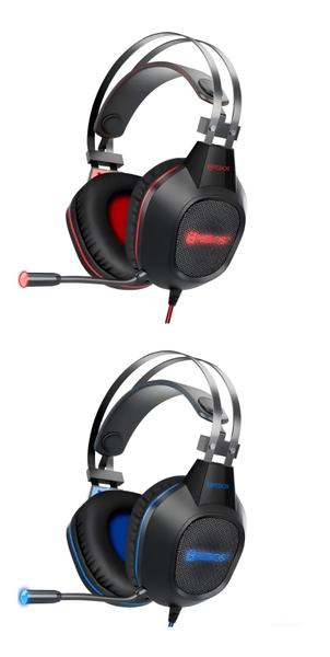 Imagem de Fone Headset Gamer Hrebos Com Fio Conector P3 E USB HS-806