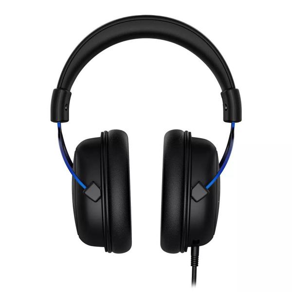 Imagem de Fone headset gamer hyperx cloud 3.5mm preto e azul 4p5h9aaabl