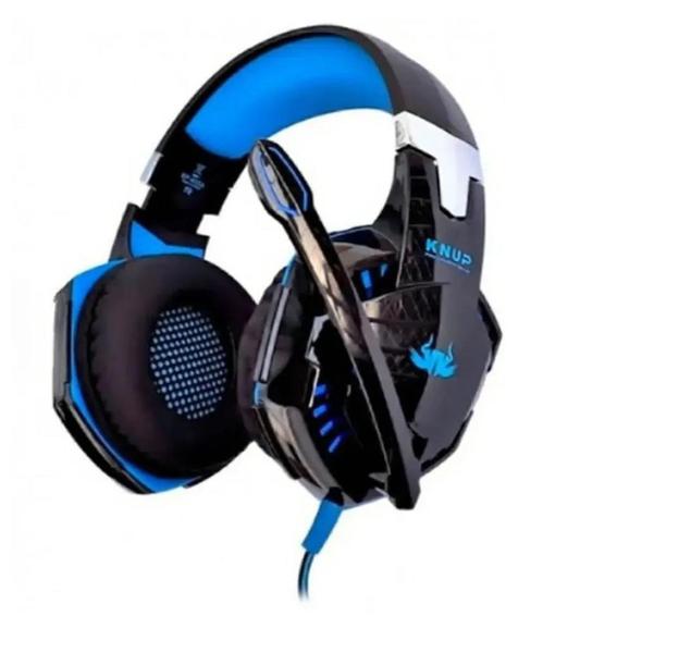 Imagem de Fone headset gamer kp 455a compativel com p.4 p.3 - KNUP