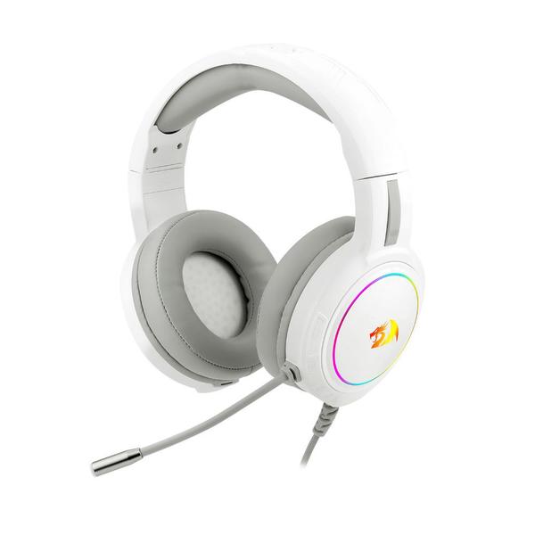 Imagem de Fone headset gamer mento h270-w 3.5mm/usb redragon branco