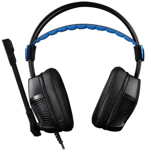 Imagem de Fone Headset Gamer Sades Xpower Plus com Fio Preto/Azul