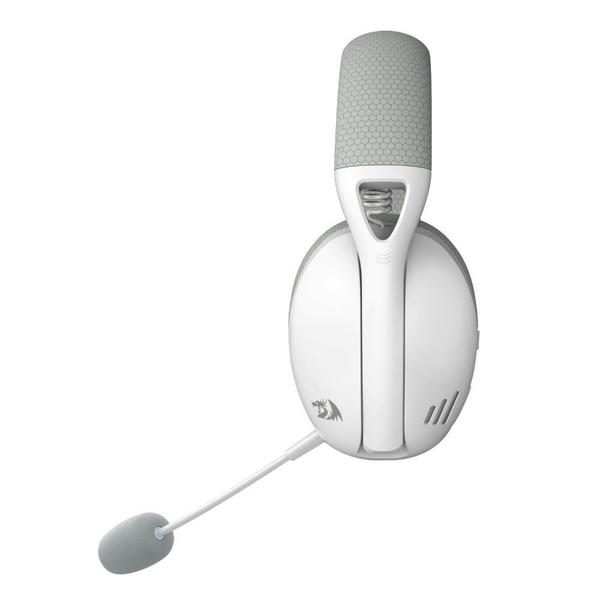 Imagem de Fone headset gamer sem fio ire pro h848g redragon branco