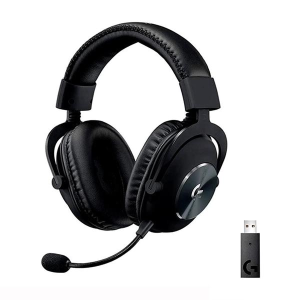 Imagem de Fone Headset Gamer Sem Fio Logitech Pro X - Preto (981-000906)