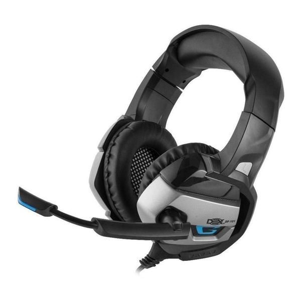 Imagem de Fone Headset Gamer Usb 7.1 Surround Led Pc/play Ps4/not Mic DF-101 - DEX