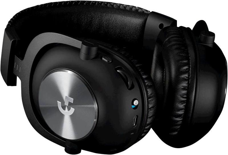 Imagem de Fone Headset Gaming Logitech Pro X Lightspeed A00130 Wireless - Preto