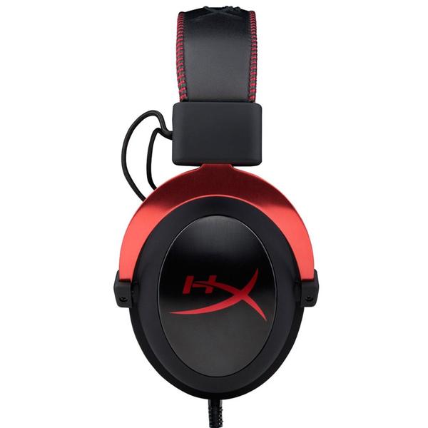 Imagem de Fone Headset Hyperx Cloud II Mini Jack 3.5 MM Microfone Removivel - Preto/Vermelho KHX-HSCP-RD