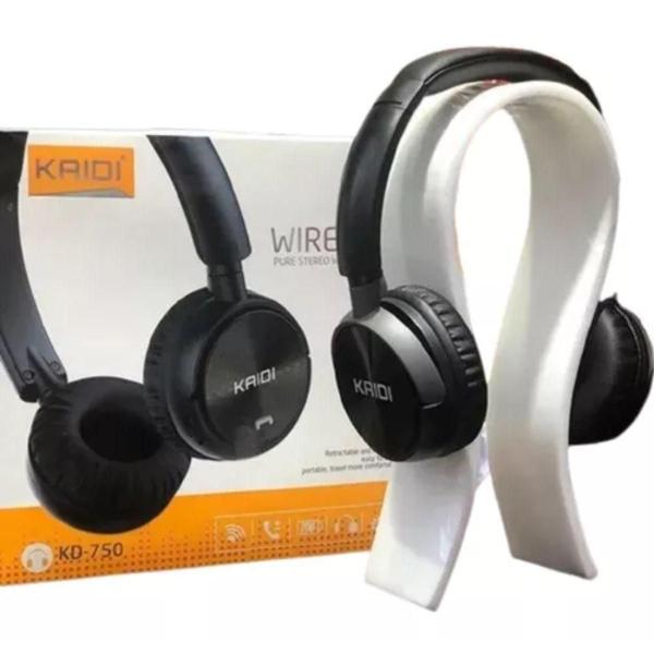 Imagem de Fone Headset S/Fio Kaidi Kd-750 Linha Premium Bluetooth 5.3