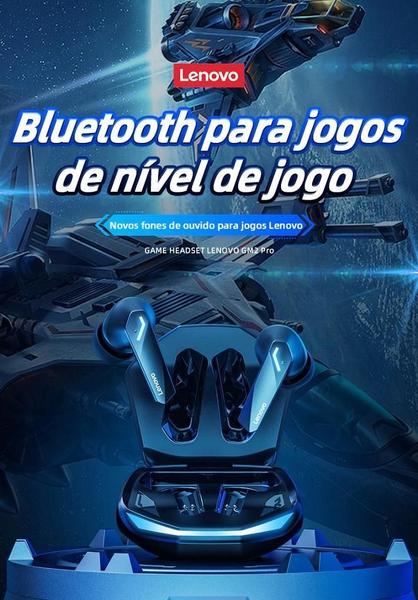 Imagem de Fone Lenovo Gm2 Pro Bluetooth 5.3 Thinkplus Livepod F9 Gamer