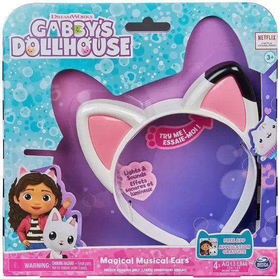 Imagem de Fone Orelhas Magicas Muscial Gabbys DollHouse R.3064 Sunny