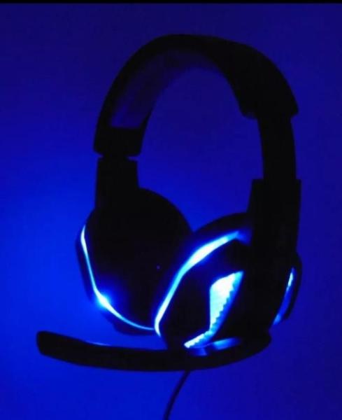 Imagem de Fone Ouvido Headset Gamer Kp 396 Knup - Azul