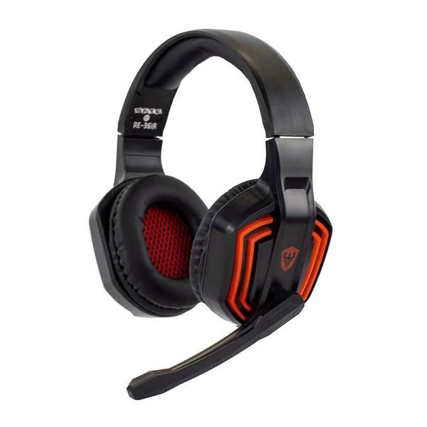 Imagem de Fone P2 Sate AE-361R Gaming Preto/Vermelho