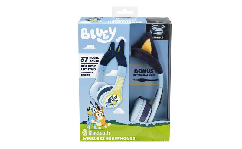 Imagem de Fones de ouvido Bluetooth eKids Bluey para crianças com microfone