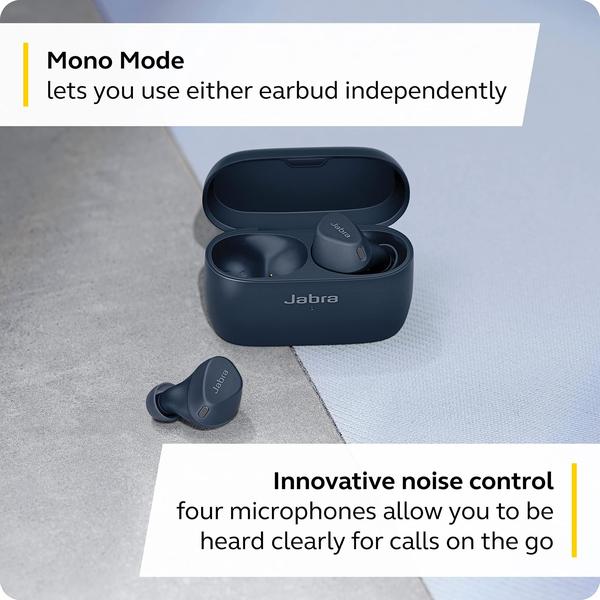 Imagem de Fones de ouvido Bluetooth Jabra Elite 4 Active True Wireless Navy