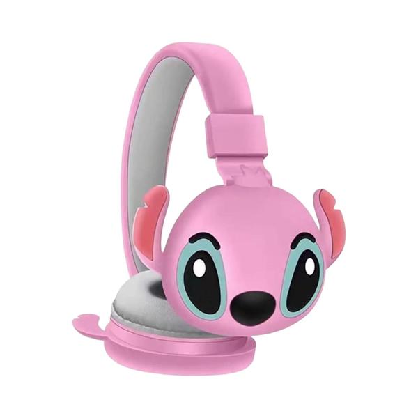 Imagem de Fones de Ouvido Bluetooth Sem Fio Disney Stitch para Crianças - Dobráveis com Som Hi-Fi