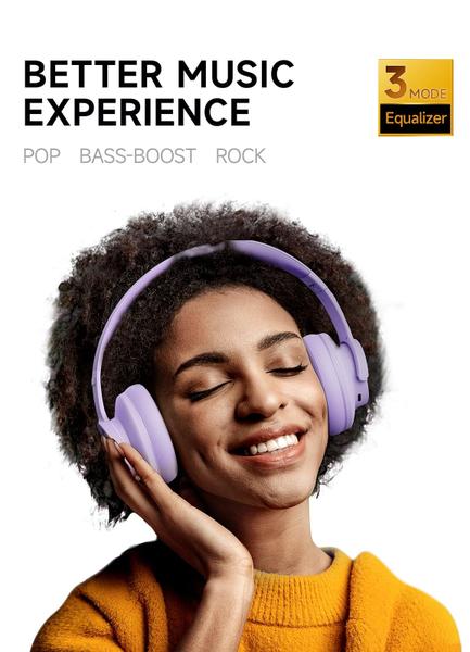 Imagem de Fones de ouvido Bluetooth sem fio Picun B8 120H com 3EQ roxo