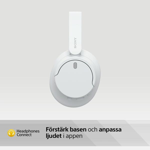 Imagem de Fones de ouvido Bluetooth sem fio Sony WH-CH720NW brancos