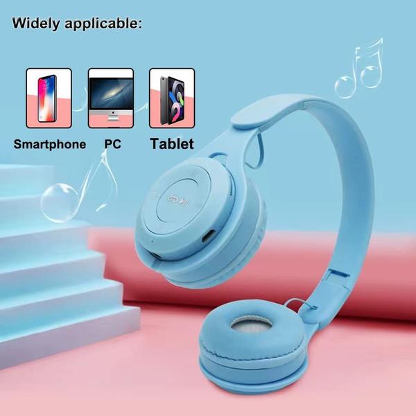 Imagem de Fones de ouvido Bluetooth TS-MAYKA Kids Wireless Blue