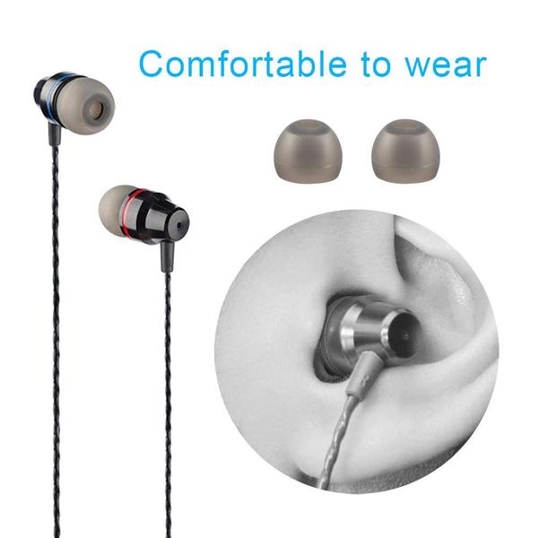 Imagem de Fones de ouvido Earbud FindTop 3 pacotes com controle remoto e microfone iOS/Android