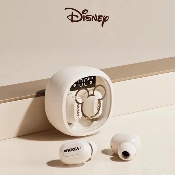 Imagem de Fones de Ouvido Intra-Auriculares sem Fio Disney (Branco), Bluetooth 5.3, QS-HWT02