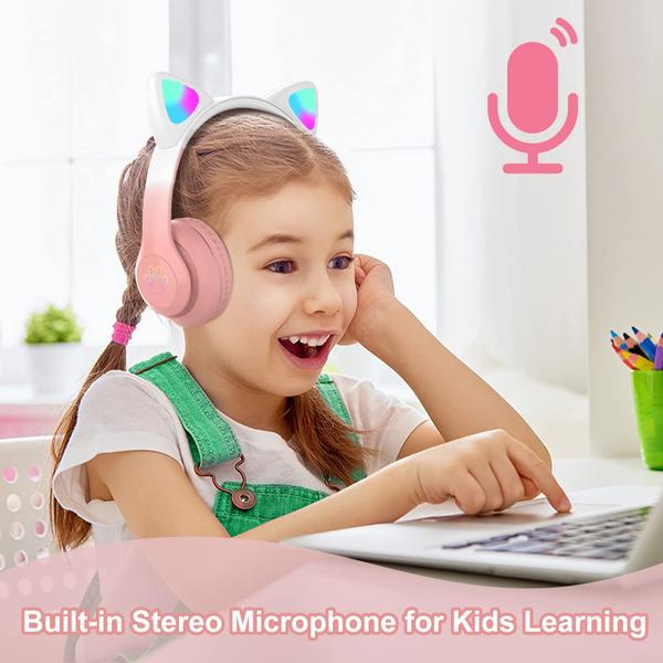 Imagem de Fones de ouvido sem fio Bluetooth TOKANI Kids com microfone