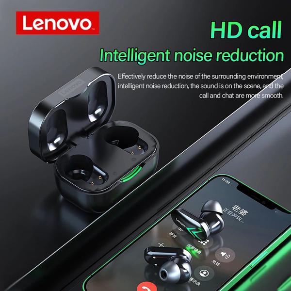 Imagem de Fones de ouvido sem fio Lenovo Bluetooth 5.1 para jogos - HD Call