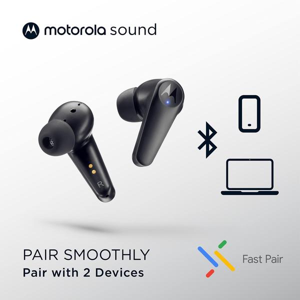 Imagem de Fones de ouvido sem fio Motorola Sound Moto Buds 600 ANC pretos