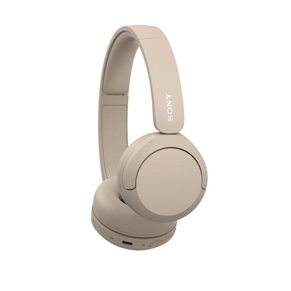 Imagem de Fones de ouvido sem fio Sony WH-CH520 Bluetooth com microfone Cappuccino