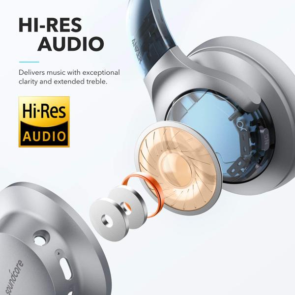 Fones de ouvido Soundcore Anker Life Q20 Hybrid Bluetooth Over Ear Imagem de Fones de ouvido Soundcore Anker Life Q20 Hybrid Bluetooth Over Ear