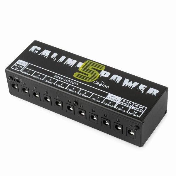Fonte 10 Pedais Power Supply Caline Cp-05 Imagem de Fonte 10 Pedais Power Supply Caline Cp-05