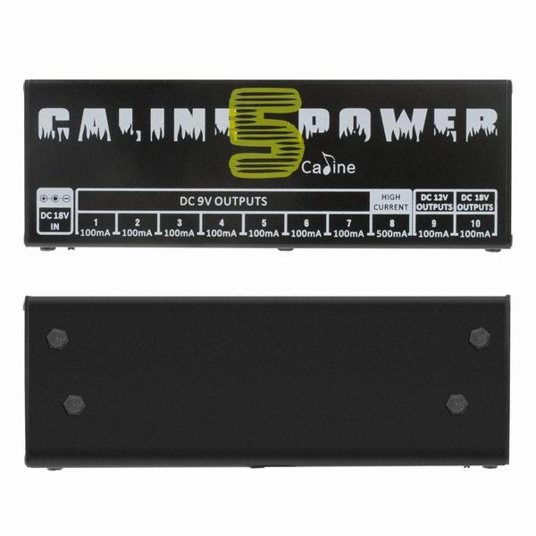 Fonte 10 Pedais Power Supply Caline Cp-05 Imagem de Fonte 10 Pedais Power Supply Caline Cp-05