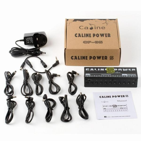 Fonte 10 Pedais Power Supply Caline Cp-05 Imagem de Fonte 10 Pedais Power Supply Caline Cp-05