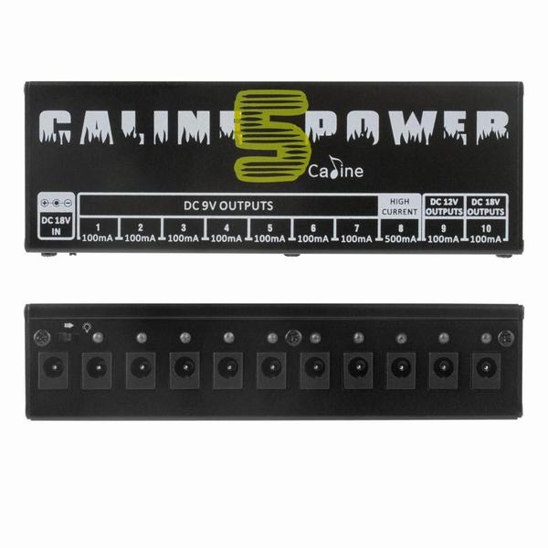Fonte 10 Pedais Power Supply Caline Cp-05 Imagem de Fonte 10 Pedais Power Supply Caline Cp-05