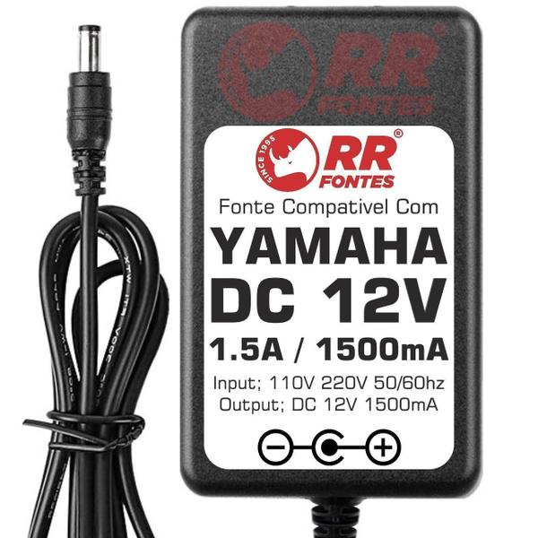 Imagem de Fonte 12V 1,5A Para Teclado Yamaha Np-31 Np-32 Np-V60 Np-V80