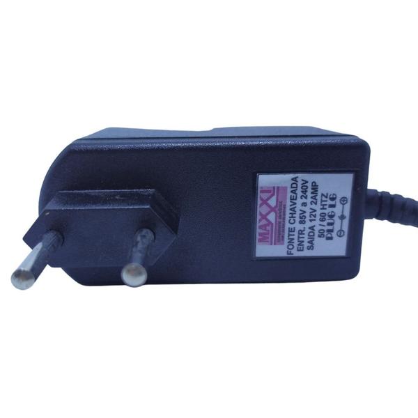 Imagem de Fonte 12V x 2amp Maxxi Bivolt Para Monitor