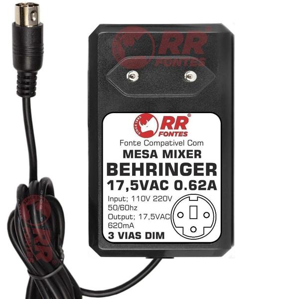 Imagem de Fonte 17,5V Behringer Xenyx 502 Ub1202 Q1202