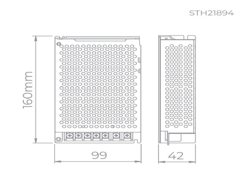 Imagem de Fonte 24V Eco 100W Para Fita Led STELLA STH21896