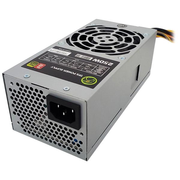 Imagem de Fonte 250W Tfx Slim Bril Pc, Bivolt Automático, Oem