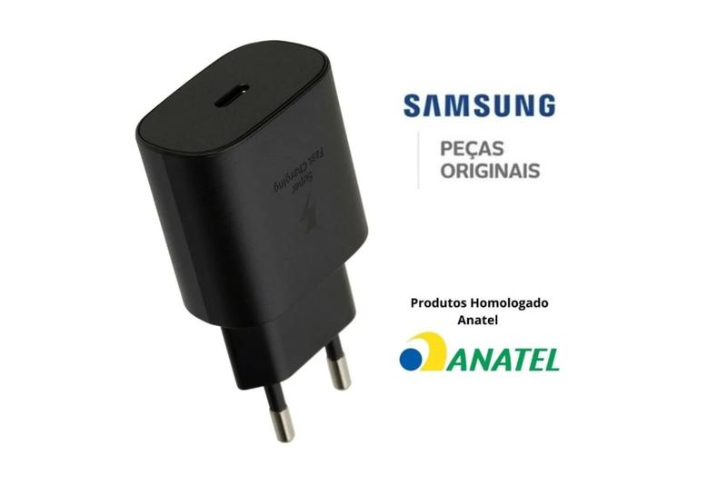 Imagem de Fonte 25W Samsung Carga Rapida Galaxy S21 Ultra Note 20 Original  COD. GH44-03059F