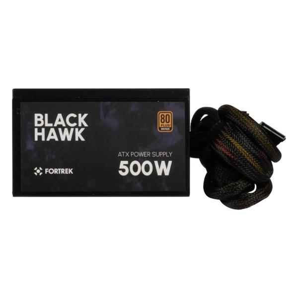 Imagem de Fonte 500w fortrek black hawk 80plus