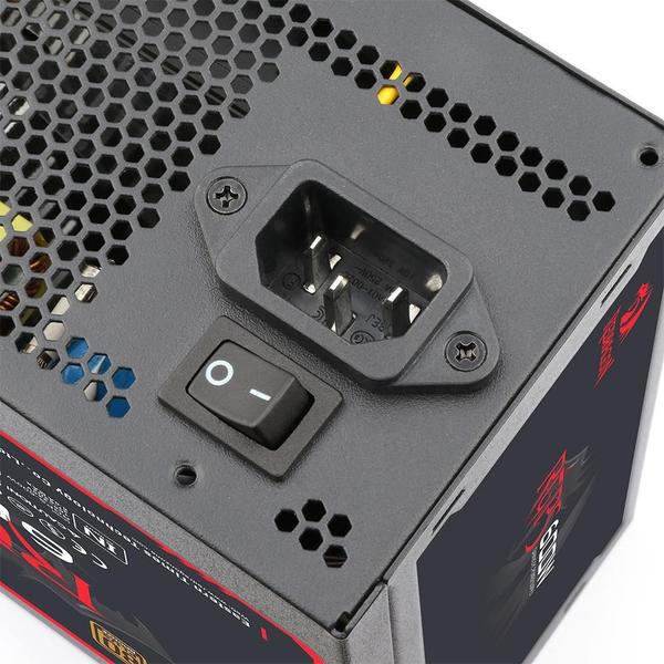 Fonte 600w Full Modular Bronze 80 Plus - Redragon RGPS Imagem de Fonte 600w Full Modular Bronze 80 Plus - Redragon RGPS